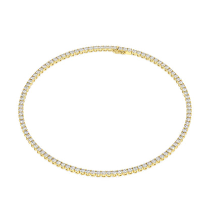 Modern Classic Tennis Necklace