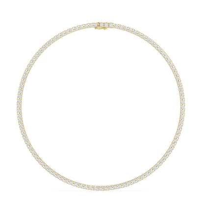 Modern Classic Tennis Necklace