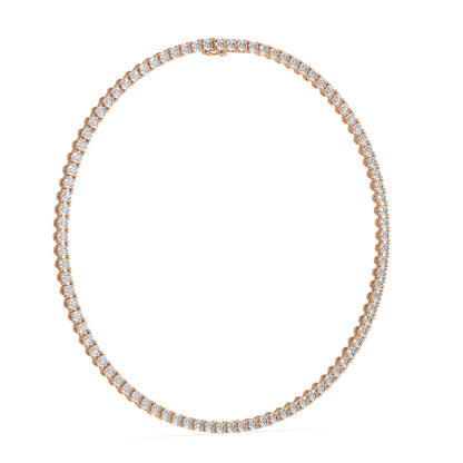 Modern Classic Tennis Necklace