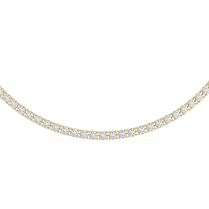 Modern Classic Tennis Necklace