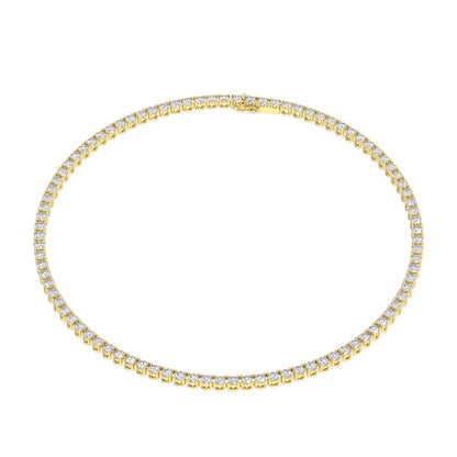 Modern Classic Tennis Necklace