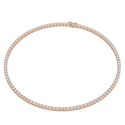 Modern Classic Tennis Necklace