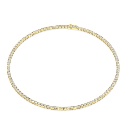 Modern Classic Tennis Necklace