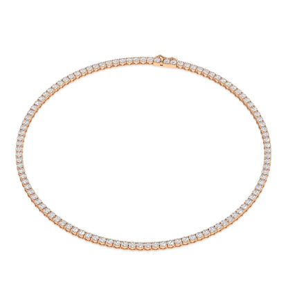 Modern Classic Tennis Necklace