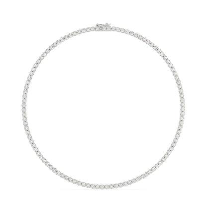 Modern Classic Tennis Necklace