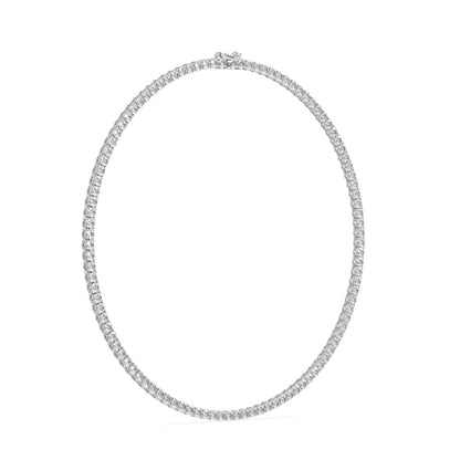 Modern Classic Tennis Necklace