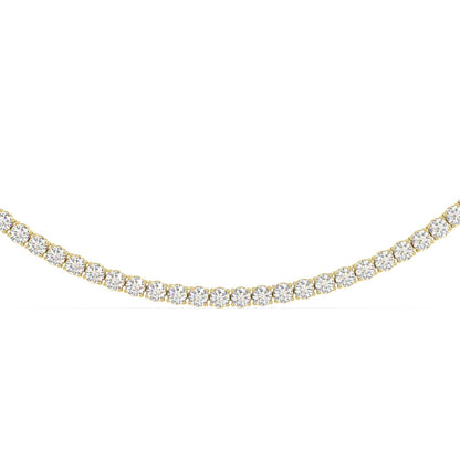 Modern Classic Tennis Necklace