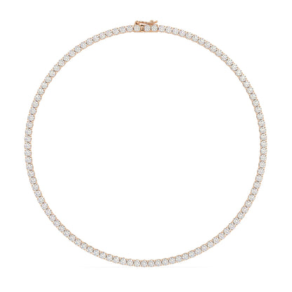 Modern Classic Tennis Necklace