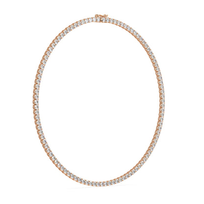 Modern Classic Tennis Necklace