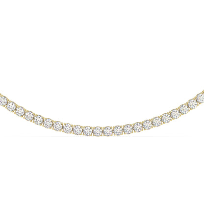 Modern Classic Tennis Necklace