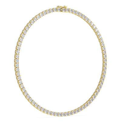 Modern Classic Tennis Necklace