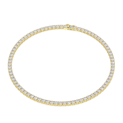 Modern Classic Tennis Necklace