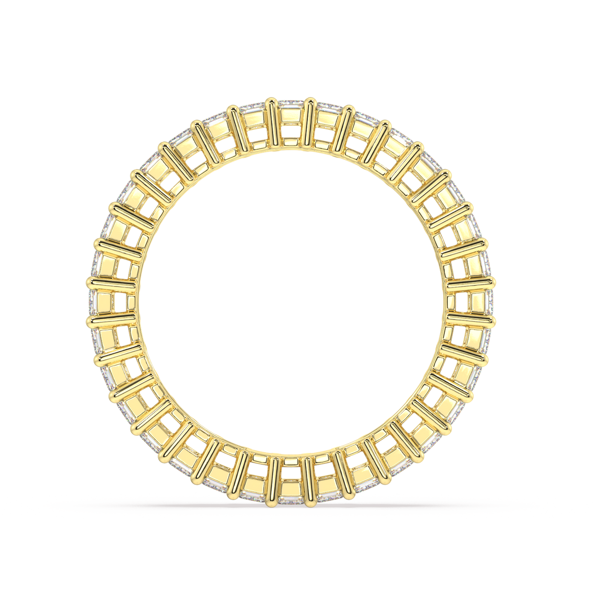 Melrose Emerald Classic Eternity Bands - 3ct