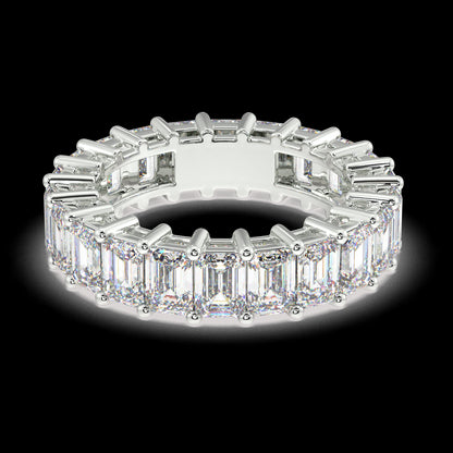 Melrose Emerald Classic Eternity Bands