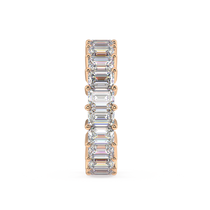 Melrose Emerald Classic Eternity Bands