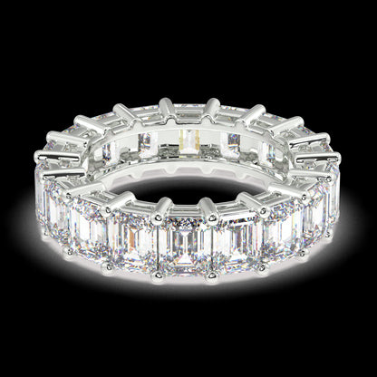 Melrose Emerald Classic Eternity Bands