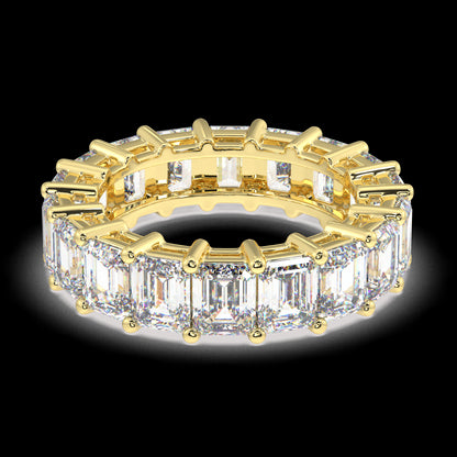 Melrose Emerald Classic Eternity Bands