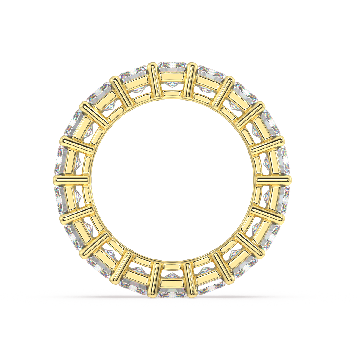 Melrose Emerald Classic Eternity Bands - 9ct