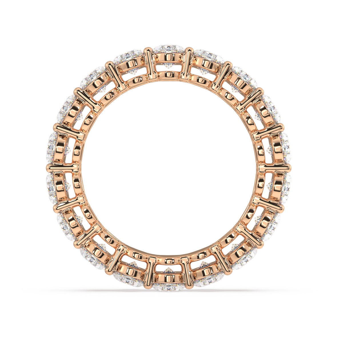 Melrose Oval Classic Eternity Bands - 6ct