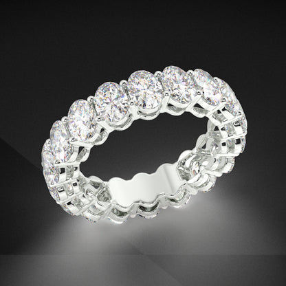 Melrose Oval Classic Eternity Bands