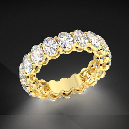 Melrose Oval Classic Eternity Bands