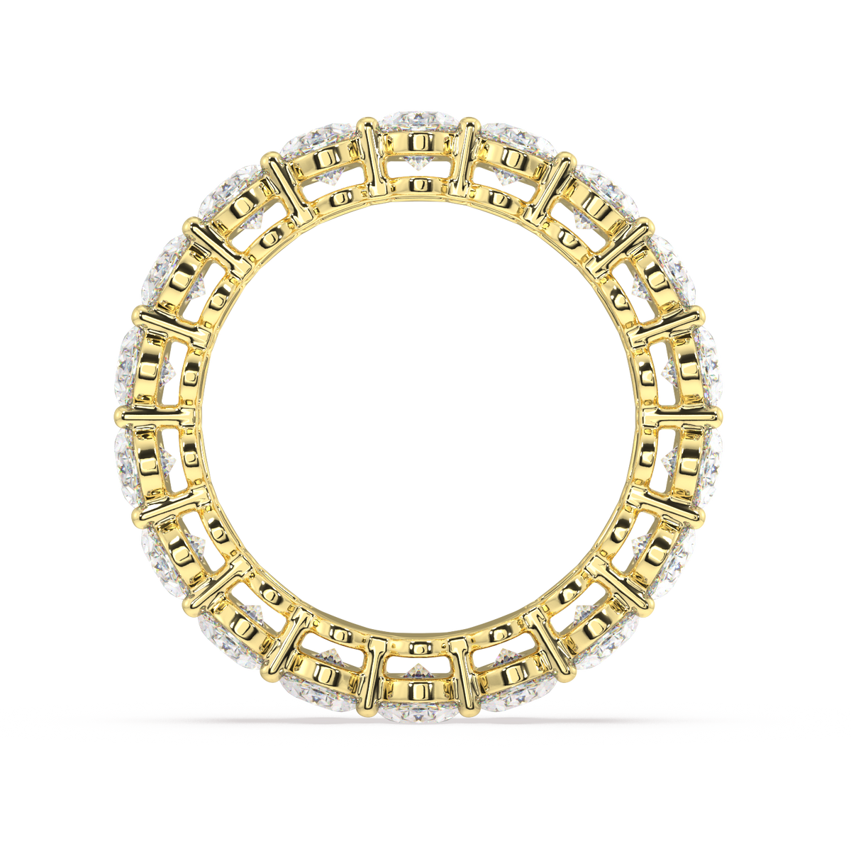 Melrose Oval Classic Eternity Bands - 6ct