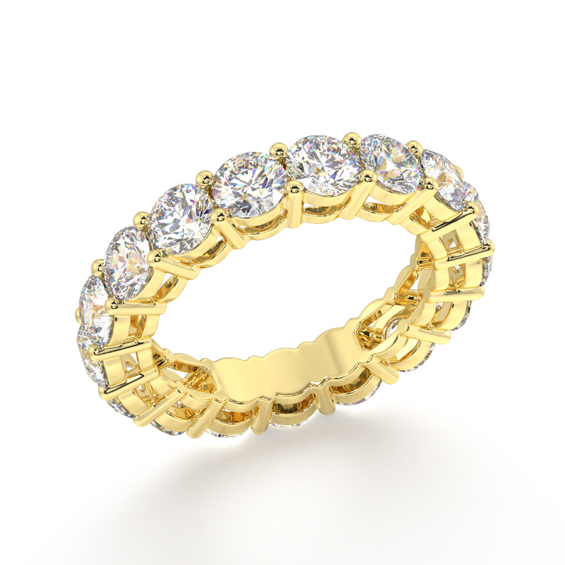 Melrose Round Classic Eternity Bands
