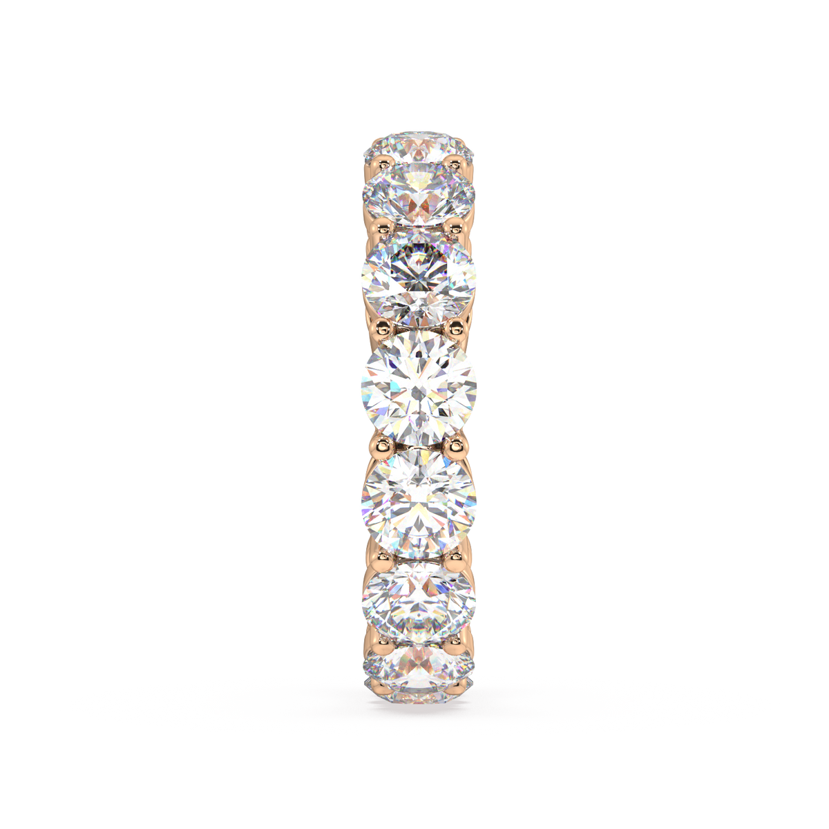 Melrose Round Classic Eternity Bands - 7ct