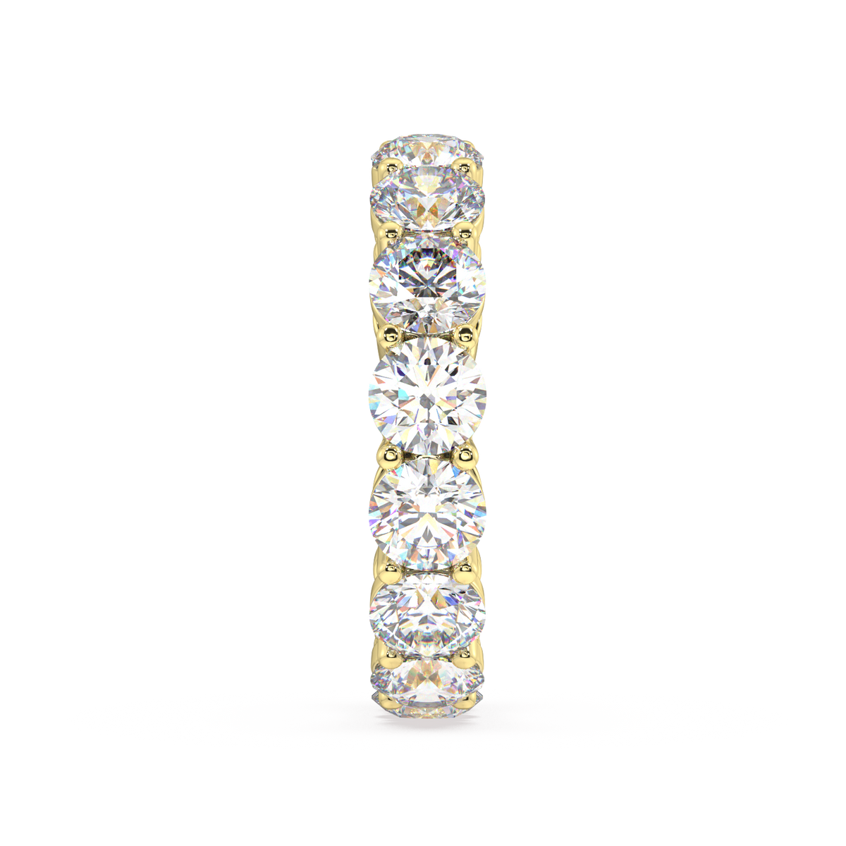 Melrose Round Classic Eternity Bands - 7ct