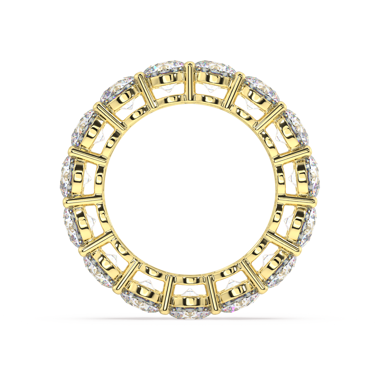 Melrose Round Classic Eternity Bands - 7ct