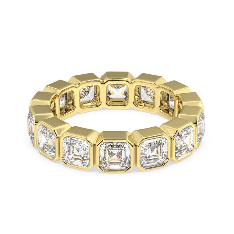 Elysees Asscher Classic Eternity Bands