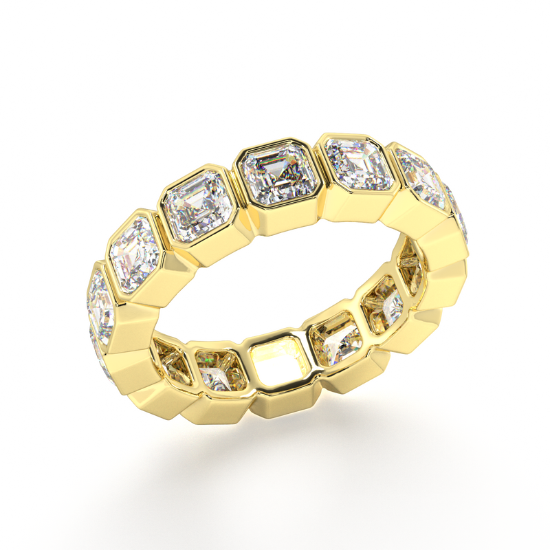 Elysees Asscher Classic Eternity Bands