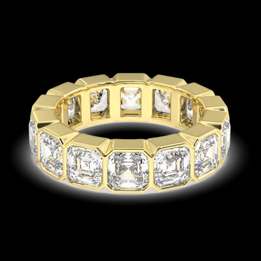 Elysees Asscher Classic Eternity Bands