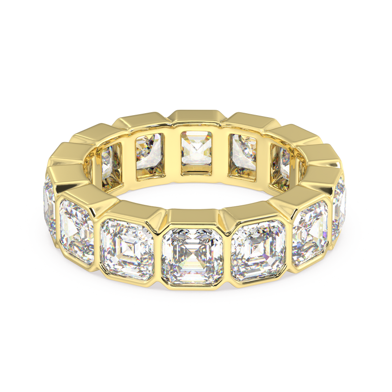 Elysees Asscher Classic Eternity Bands