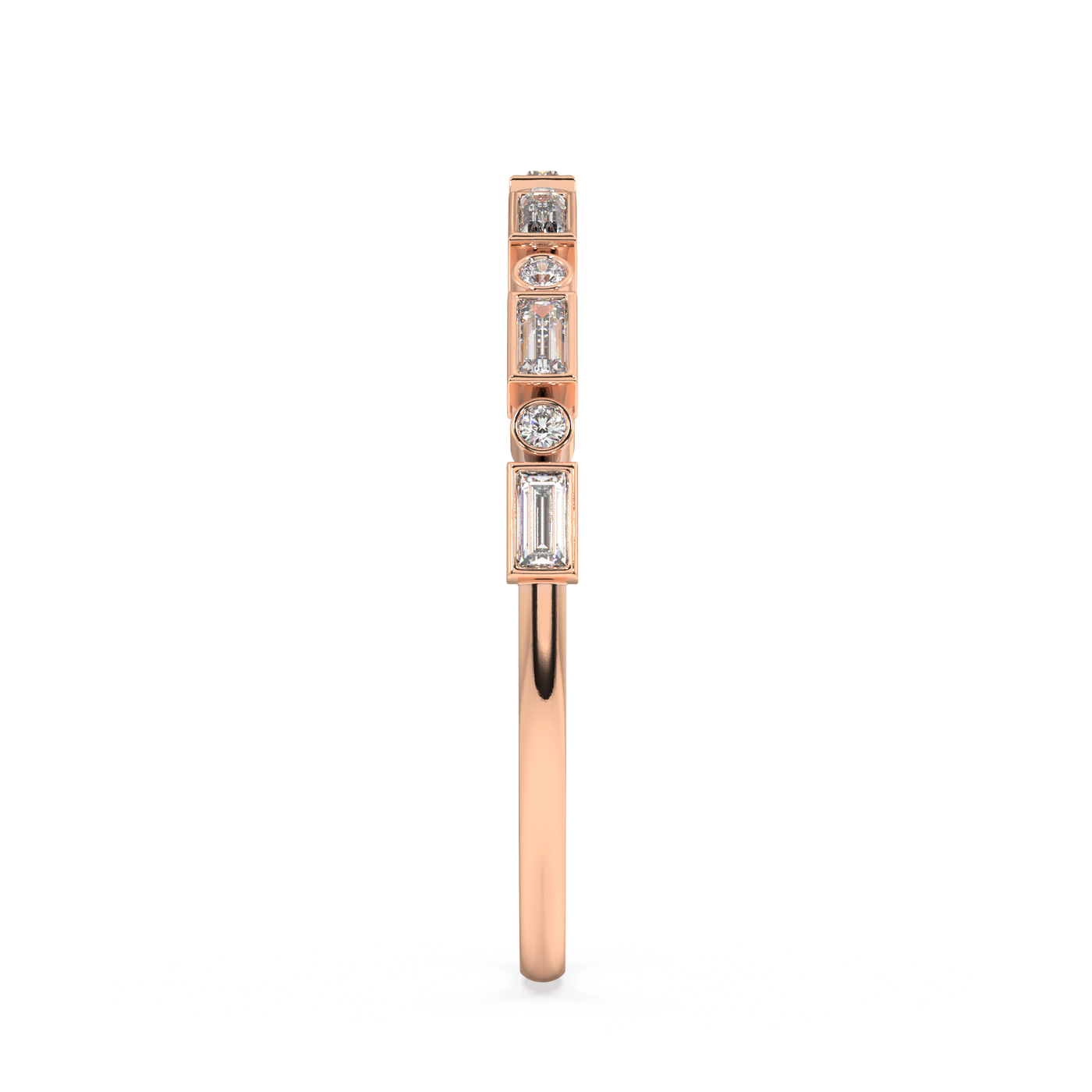 Venus Baguette Diamond Ring