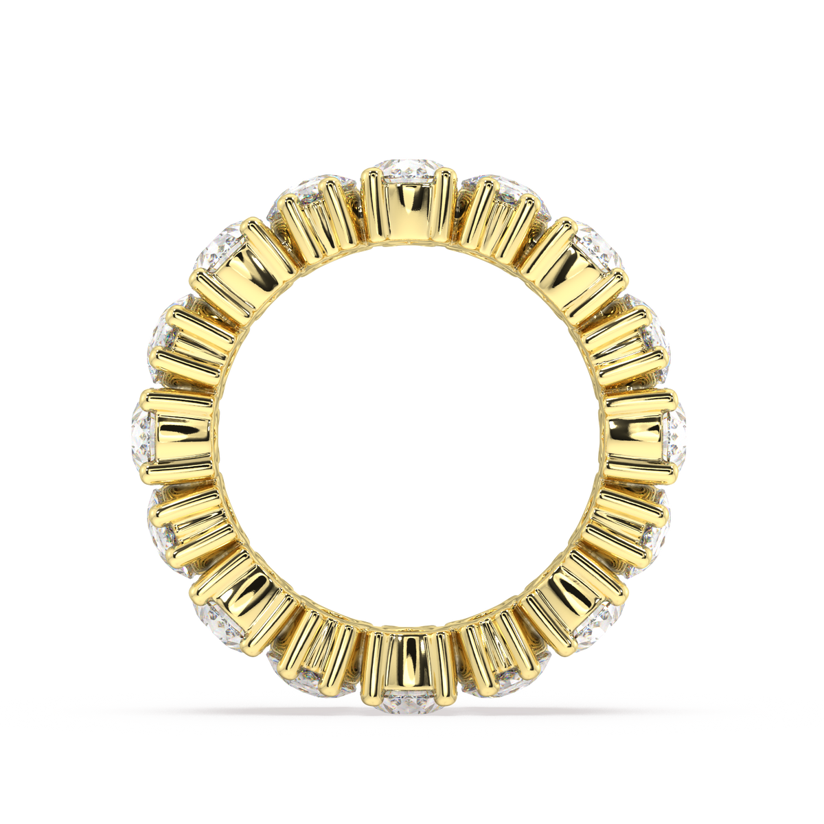Melrose Pear Classic Eternity Bands - 8ct