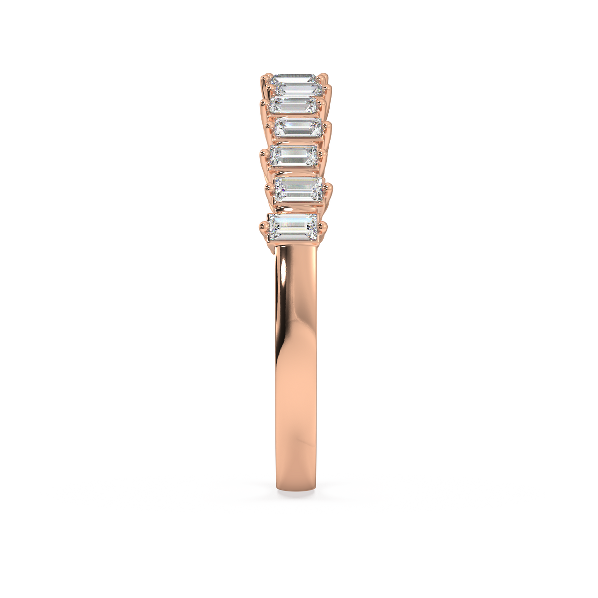 Aurora Baguette Diamond Ring