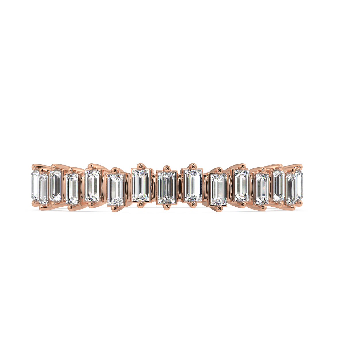 Aurora Baguette Diamond Ring