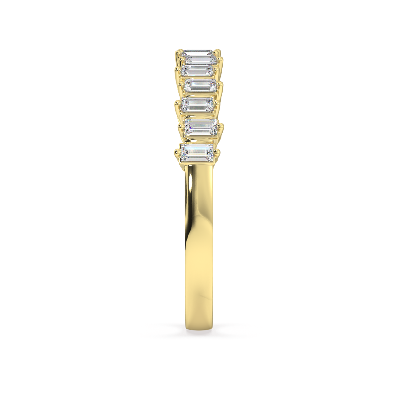 Aurora Baguette Diamond Ring
