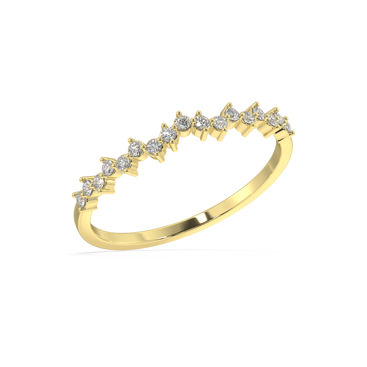 Sage Round Diamond Ring