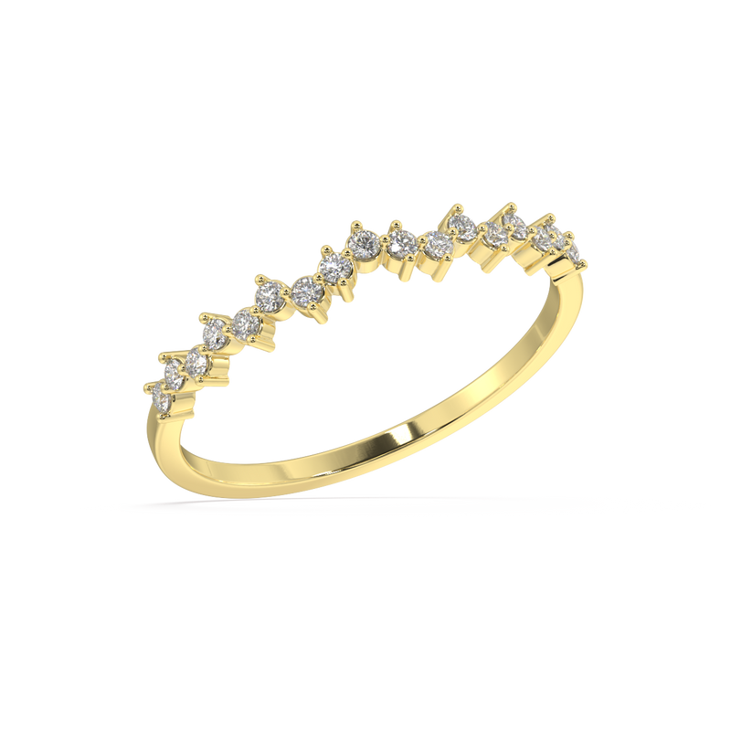 Sage Round Diamond Ring