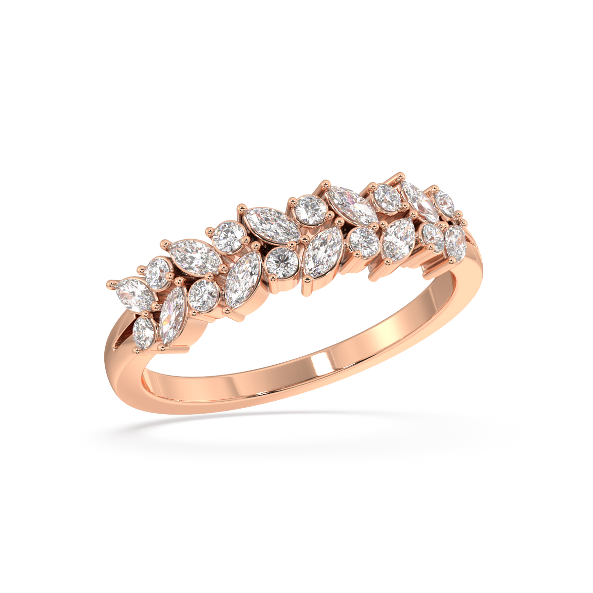 River Marquise Diamond Ring