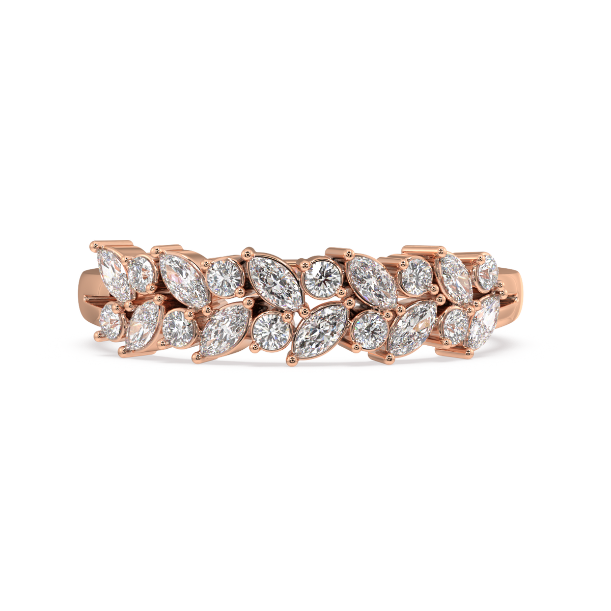 River Marquise Diamond Ring