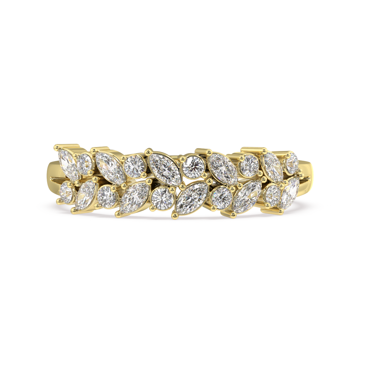 River Marquise Diamond Ring
