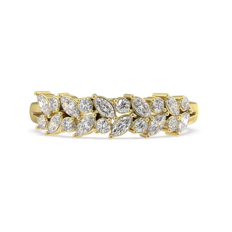 River Marquise Diamond Ring