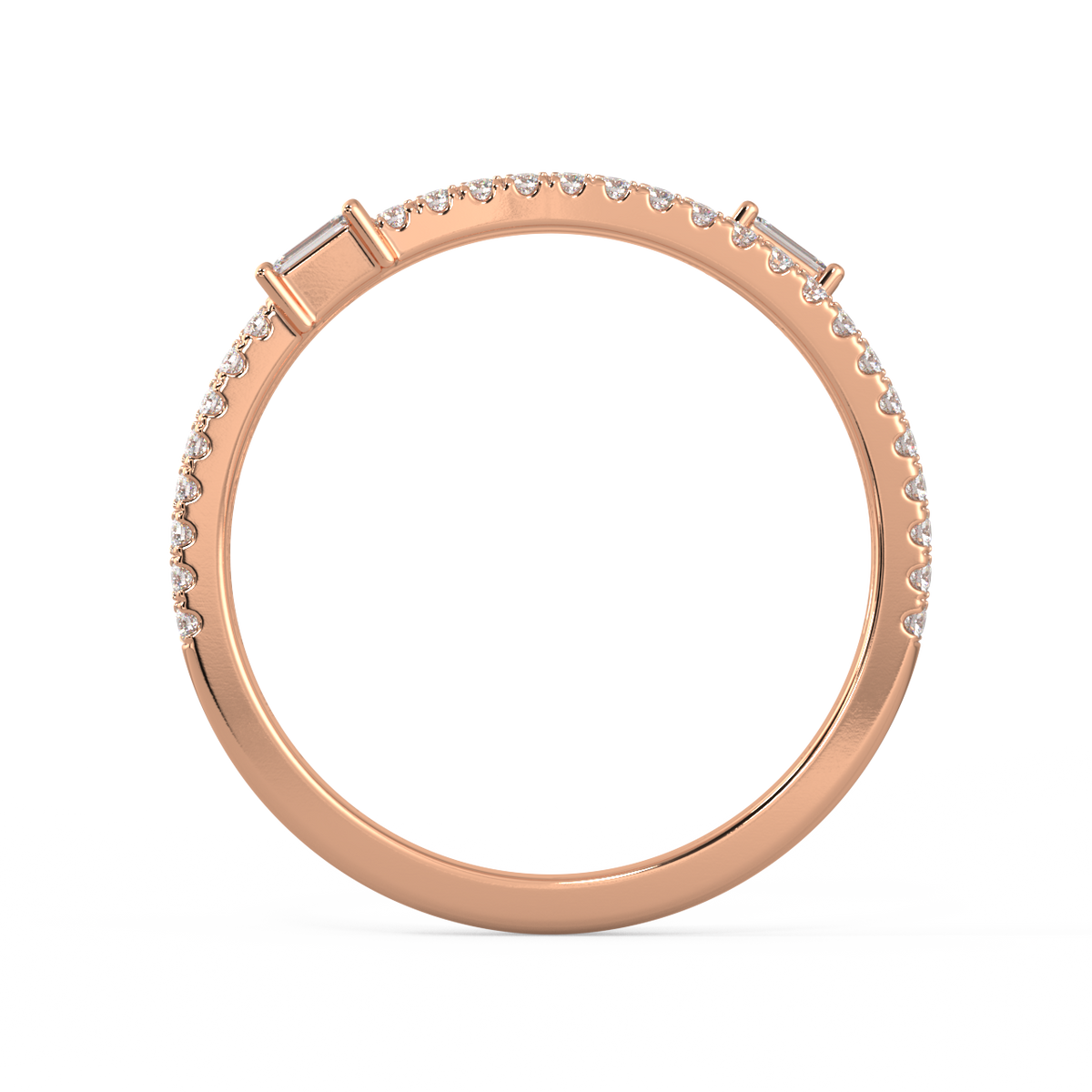 Ember Baguette Diamond Ring