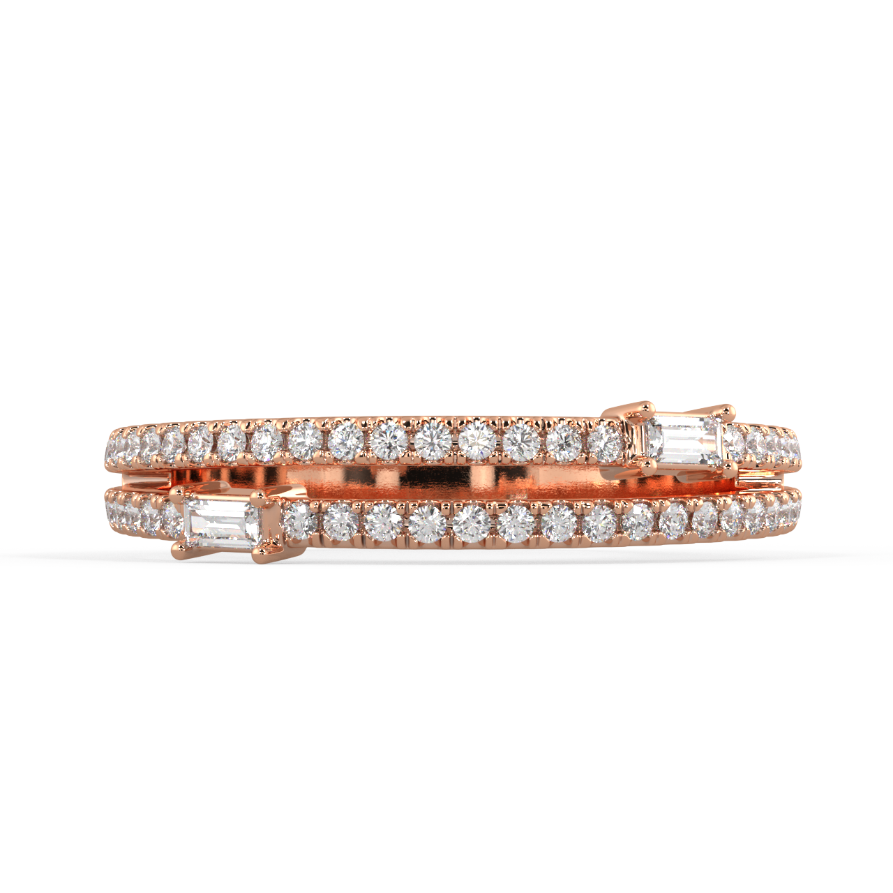 Ember Baguette Diamond Ring