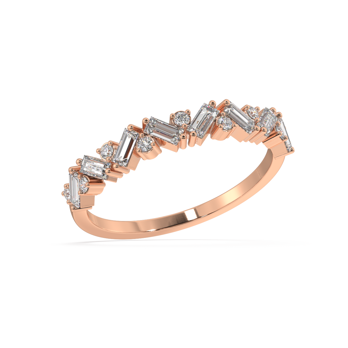 Phoenix Baguette Diamond Ring