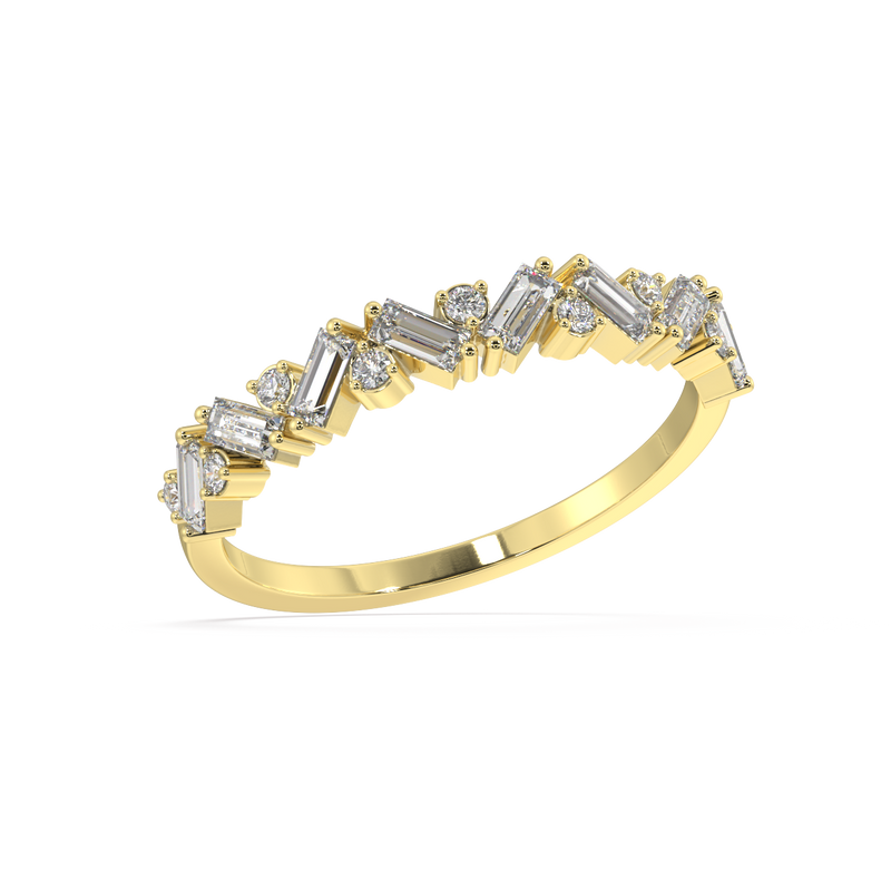 Phoenix Baguette Diamond Ring