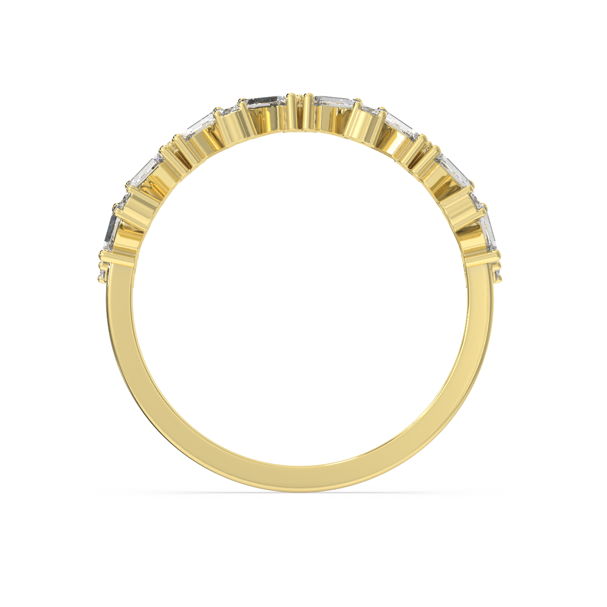 Phoenix Baguette Diamond Ring